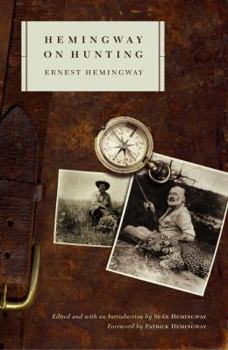 Paperback Hemingway on Hunting Book