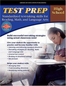 Paperback Aep Test Prep, High School Book