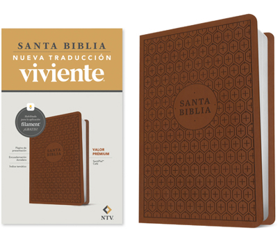 Imitation Leather Biblia Valor Prémium Ntv Con Filament (Sentipiel, Café) [Spanish] Book