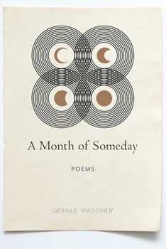 Paperback A Month of Someday: Poems Book