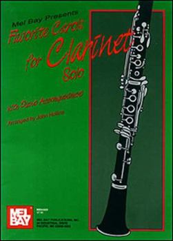 Paperback Favorite Carols for Clarinet Solo: Piano Accompaniment (Mel Bay Presents) Book