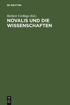Hardcover Novalis und die Wissenschaften [German] Book