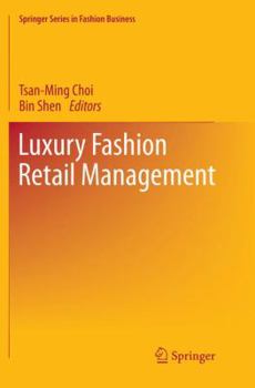 Paperback Luxury Fashion Retail Management Book