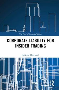 Hardcover Corporate Liability for Insider Trading Book
