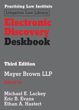 Hardcover Electronic Discovery Deskbook Book