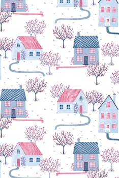 Notes: A Blank Sketchbook with Houses Cover Art