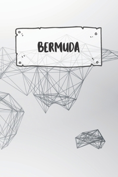 Bermuda: Dotted Travel Diary Notebook or Journey Dotted Grid Journal - Holiday Trip Pocketbook for Men and Women with Dots