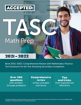 Paperback TASC Math Prep Book 2021-2022 Book