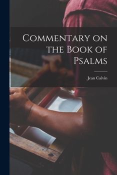 Paperback Commentary on the Book of Psalms Book