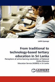 Paperback From traditional to technology-based tertiary education in Sri Lanka Book