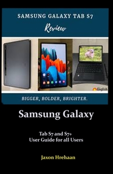 Paperback Samsung Galaxy Tab S7 and S7+ User Guide for all Users Book