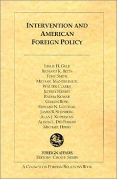 Paperback Intervention and American Foreign Policy Book