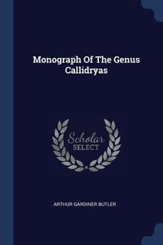 Paperback Monograph Of The Genus Callidryas Book
