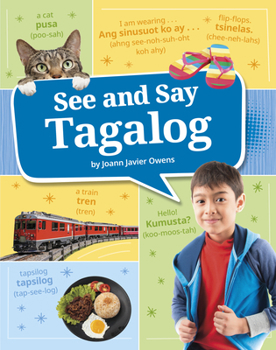 Paperback See and Say Tagalog [Tagalog] Book