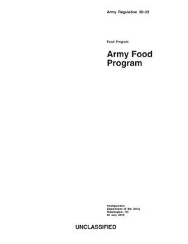 Paperback Army Food Program Book