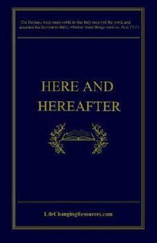 Paperback Here and Hereafter or Man in Life and Death Book