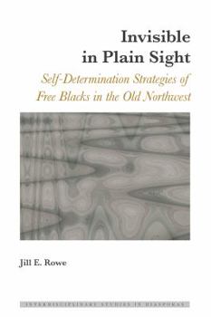Hardcover Invisible in Plain Sight: Self-Determination Strategies of Free Blacks in the Old Northwest Book