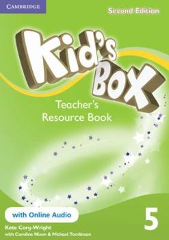 Paperback Kid's Box Level 5 Teacher's Resource Book with Online Audio Book