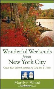 Paperback Frommer's Wonderful Weekends from New York City Book
