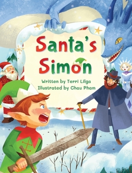 Hardcover Santa's Simon Book