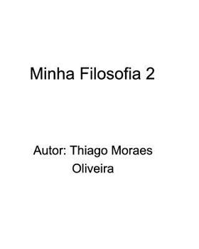 Paperback Minha Filosofia 2 [Portuguese] Book