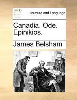 Paperback Canadia. Ode. Epinikios. [Latin] Book