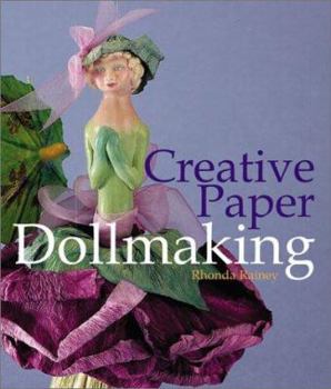 Hardcover Creative Paper Dollmaking Book