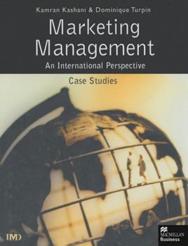 Paperback Marketing Management: An International Perspective: Case Studies Book
