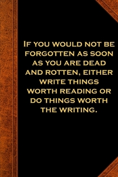 2020 Weekly Planner Ben Franklin Quote Write Things Worth Reading Vintage Style 134 Pages: 2020 Planners Calendars Organizers Datebooks Appointment Books Agendas