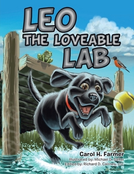 Paperback Leo the Loveable Lab Book