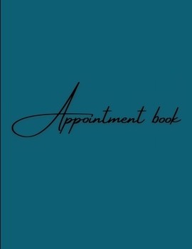 Paperback Appointment book [Large Print] Book