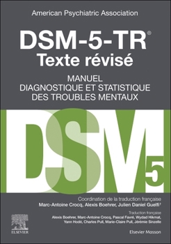 Paperback Dsm-5-Tr Manuel Diagnostique Et Statistique Des Troubles Mentaux, Texte Révisé [French] Book