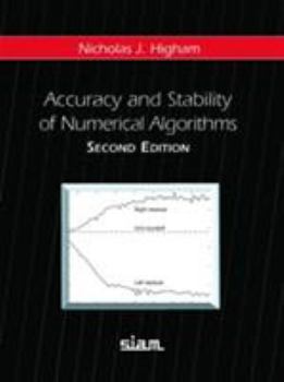 Hardcover Accuracy and Stability of Numerical Algorithms Book