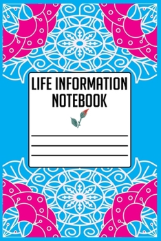 Personal Journal Life Information Notebook: The Blank Loving Emotional Notebook: Awesome School & College Notebook for Writing and Notes, Gifts For Women, Gift For Kids, Gift For Men