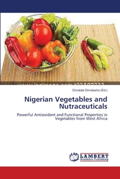 Paperback Nigerian Vegetables and Nutraceuticals Book