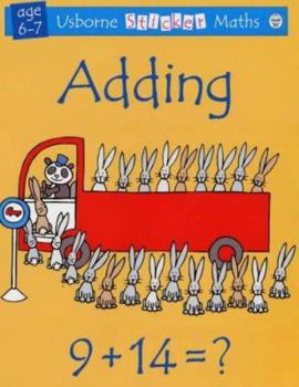 Paperback Adding II: Sticker Math Book