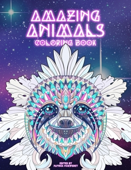 Paperback Amazing Animals Coloring Book