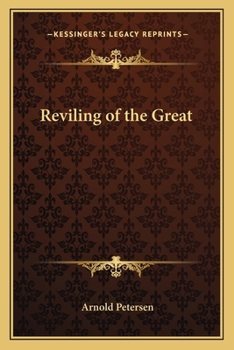 Paperback Reviling of the Great Book
