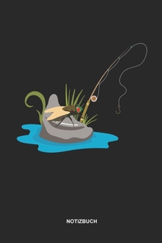 Angler Notizbuch Karo: 6 x 9 Zoll (ca. DIN A5)  I  120 Dot Grid karierte Seiten  I  Fliegenfischen  I  Sportfischen  I  Fischereiverein  I  Angelfreunde (German Edition)