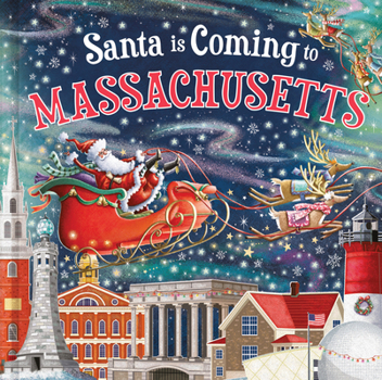 Hardcover Santa Is Coming to Massachusetts Book