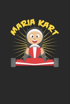 Paperback Maria kart: 6x9 Kart Racing - dotgrid - dot grid paper - notebook - notes Book