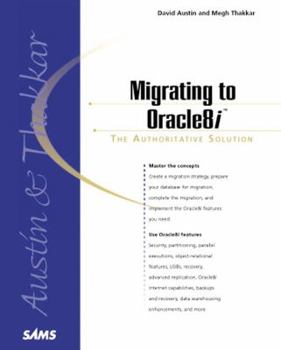 Paperback Migrating from Oracle7.X to Oracle8i Book