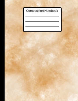 Composition Notebook: Pattern Background Marble College Ruled Blank Lined Cute Notebooks for Girls Teens Kids School Writing Notes Journal (8.5" x 11")