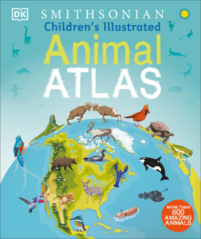 Hardcover Children's Illustrated Animal Atlas Book