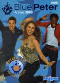 Hardcover "Blue Peter" Annual 2009 Book