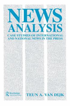 Hardcover News Analysis: Case Studies of International and National News in the Press Book