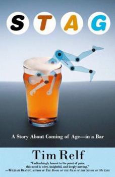 Paperback Stag: A Story About Coming of Age--In a Bar Book
