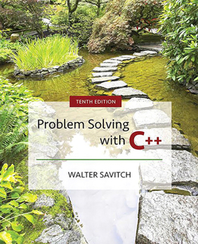 Paperback Problem Solving with C++ Book