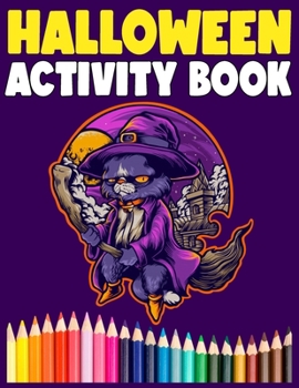 Halloween Activity Book: Halloween Word Search, Step-by-Step Drawing Guide to Draw Monsters, Cute Monsters Coloring pages, Halloween Mazes and More