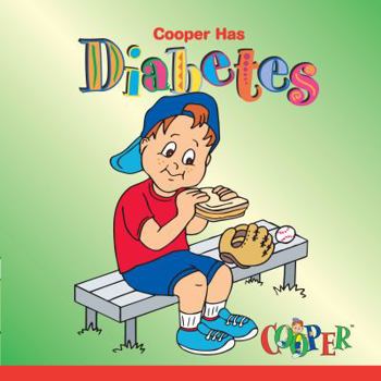 Paperback Cooper Has Diabetes [Large Print] Book